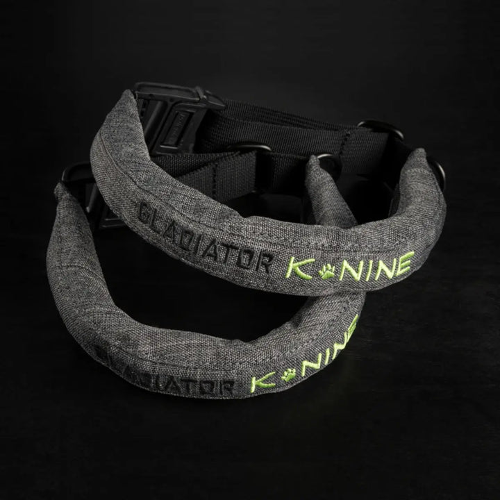 gladiator k-nine dog collar set of two